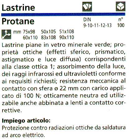 VETRO PROTANE 75x98 D11 CE