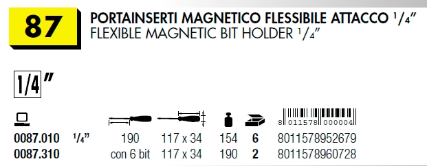 IMPUGN.MAGN.FLESS.6 INS   