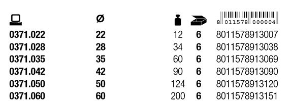 COPPIA RICAMB MAZZUOLE  22