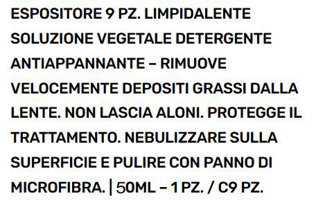 EXPO 9 PZ LIMPIDALENTE    