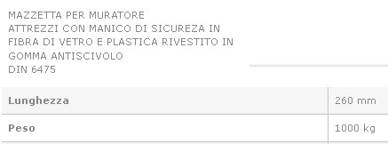 MAZZETTA MAN/FIBRA 1000 GR