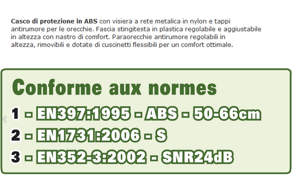 ELMET PROTEZ 3 IN 1 COMPL 