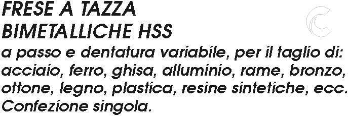 FRESA TAZZA BLU-MOL 14/826