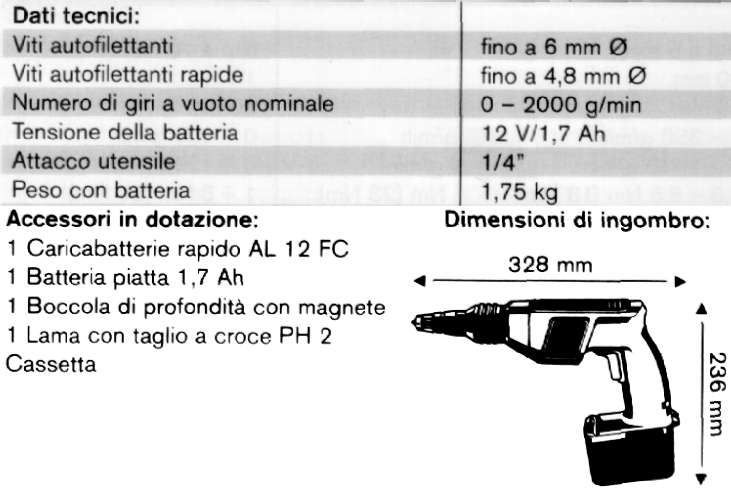 AVVITATORE BATT GSR 12 VET