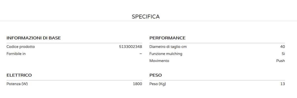 RASAER EL 1800W diametro 40 RLM18E
