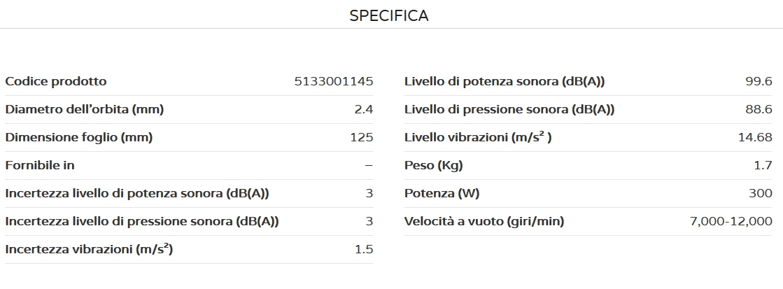 LEVIGAT ROTORB 300W ROS300