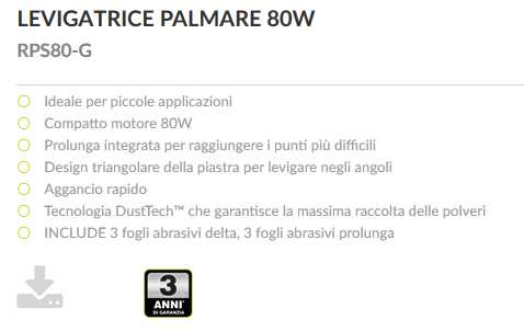 LEVIGATRICE PALMAR RPS80-G