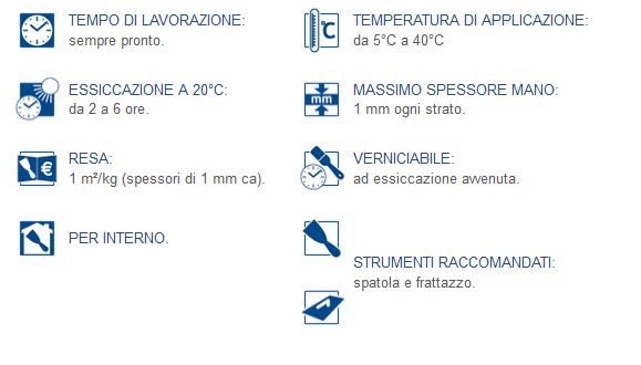 STUCCO K2 ROVERE 500 GR   