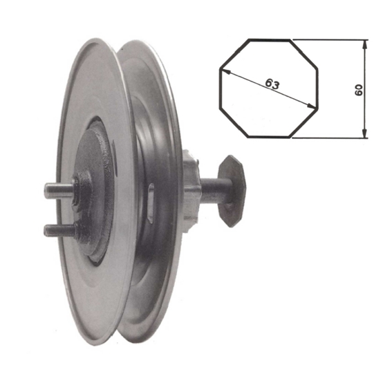 RIDUTT. ZIN diametro 24 C/CAL LISC