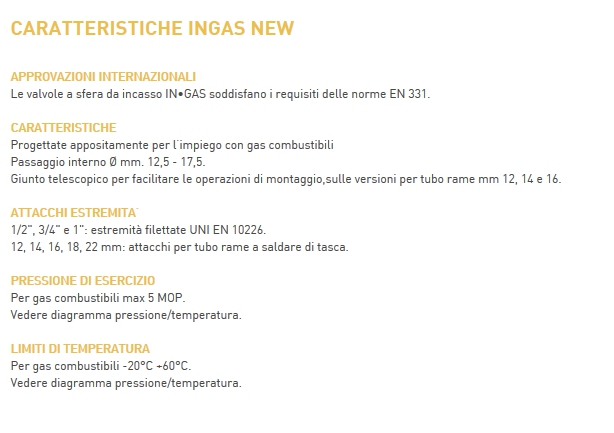 NEW INGAS INCASSO+VALV MM 