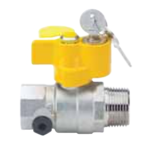 VALV TEST C/CHIAV DR MF 1"