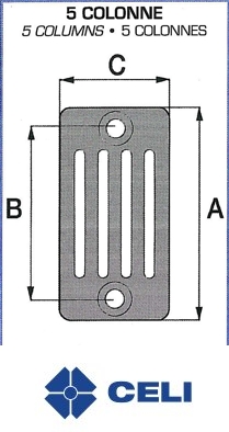 BATT RAD APHRO 5/900 8 ELE