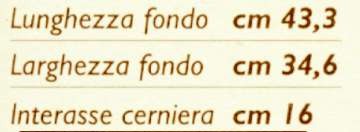 SEDILE CONCA COLATO   CHAM