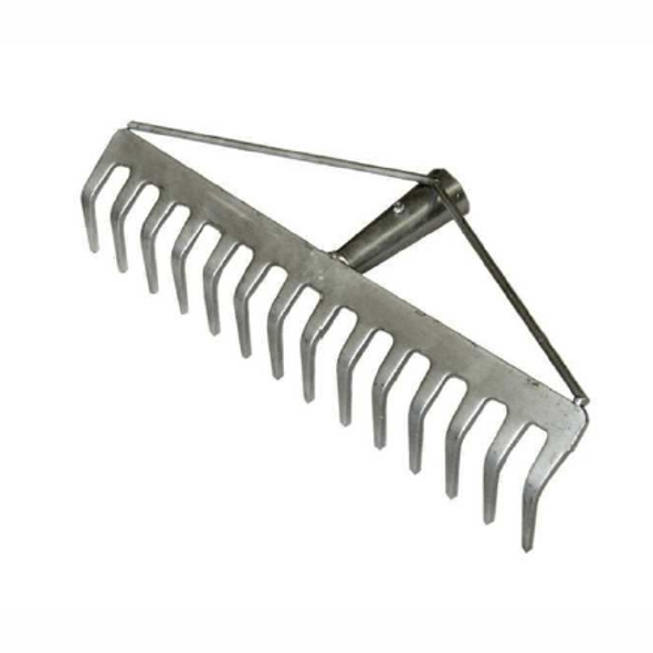 RASTRELLO ZINCATO 14 DENTI