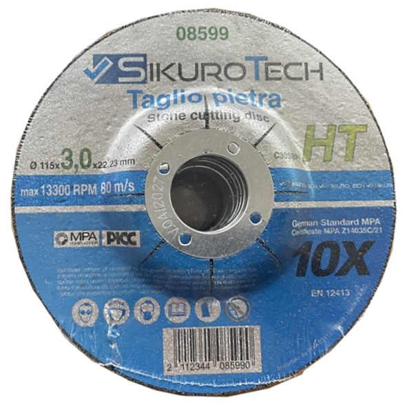 DISCO TAGL PIETRA 115x3x22
