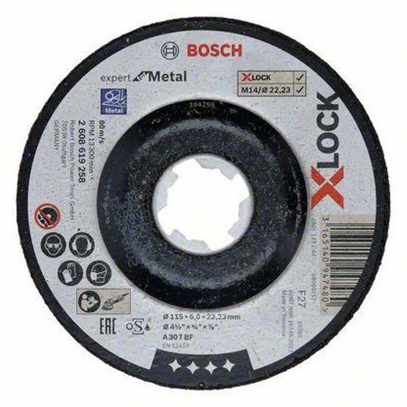 DISCO SBAVO X-LOCK 115X6MM