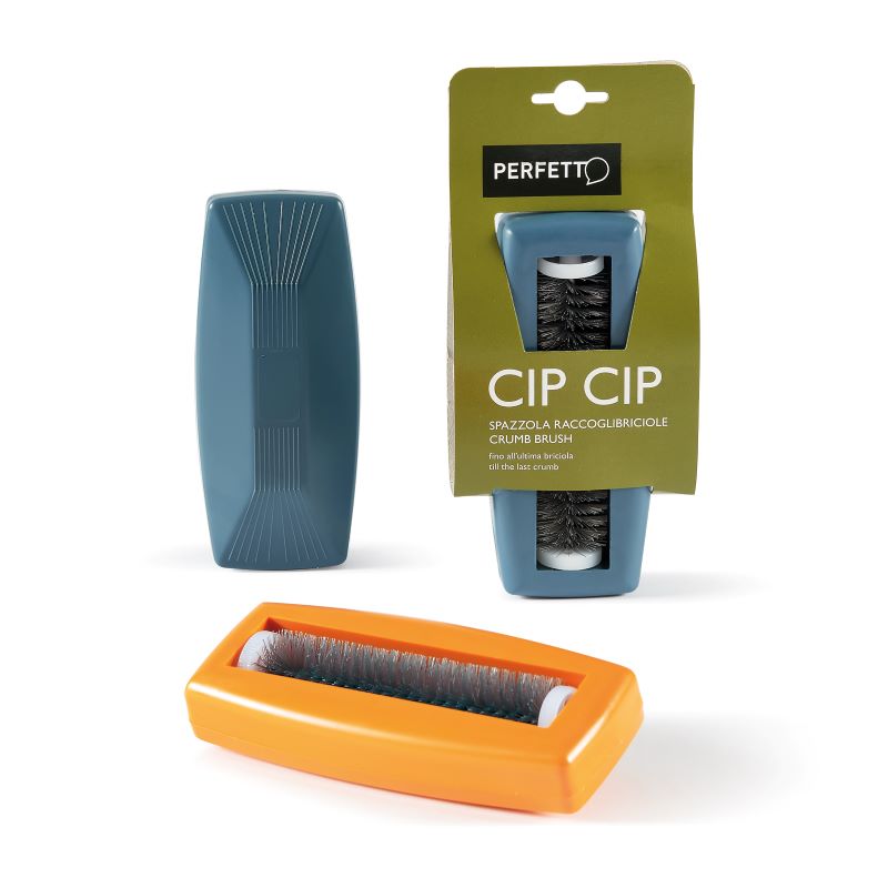 SPAZZOLA RACCOGLI BRICIOLE CIP CIP IN BLISTER ART. 0125 PERFETTO