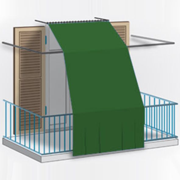 TENDA DA SOLE VERD 140x300