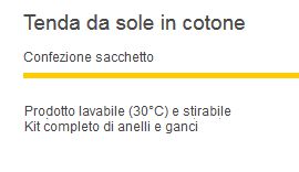 TENDA DA SOLE VERD 140x300