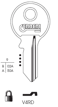 CHIAVE V4RD | VI082       