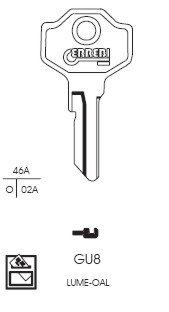 CHIAVE GU8 | GS13         