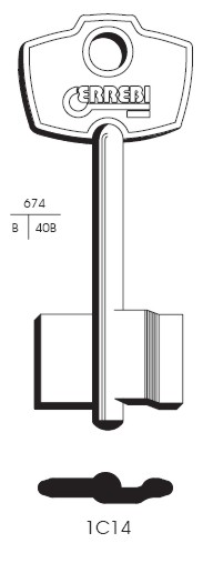 CHIAVE 1C14 | 5C8         
