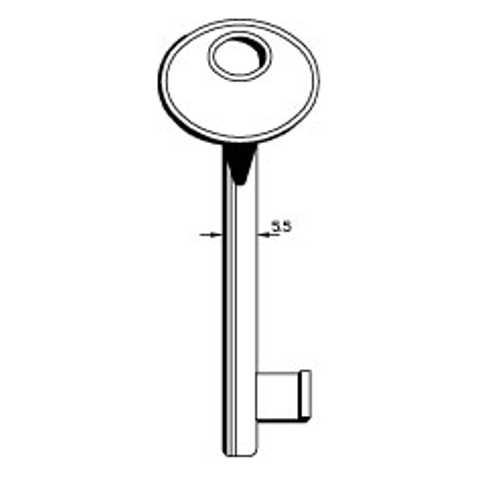 CHIAVE PP27PD | 6P2D      