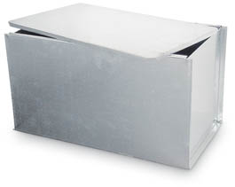 CASS. VASO APERTO INOX 20L