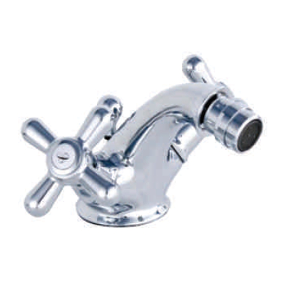 MONOFORO BIDET CROCE CROMO