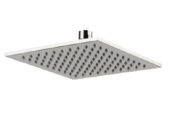 SOFFIONE 20 QUADRATO CROMO