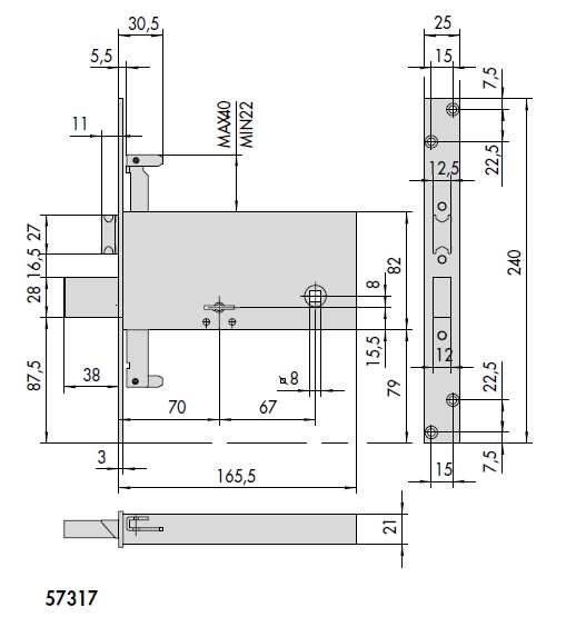 SERR.DOP/MAP 3CH 4M SC T25