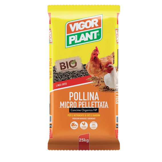 POLLINA MICROPELLET 25 KG 