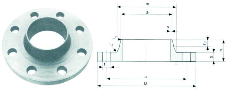 FLANGIA COLL DN40  PN16/40
