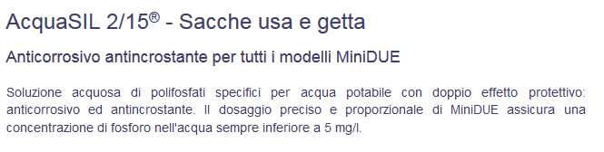 ACQUASIL 2/15 4X250GR SACC