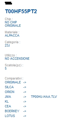 CHIAVE TRANSPON T00HF55PT2