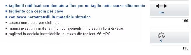 FORBICE ELETTR TOP BICOMP 