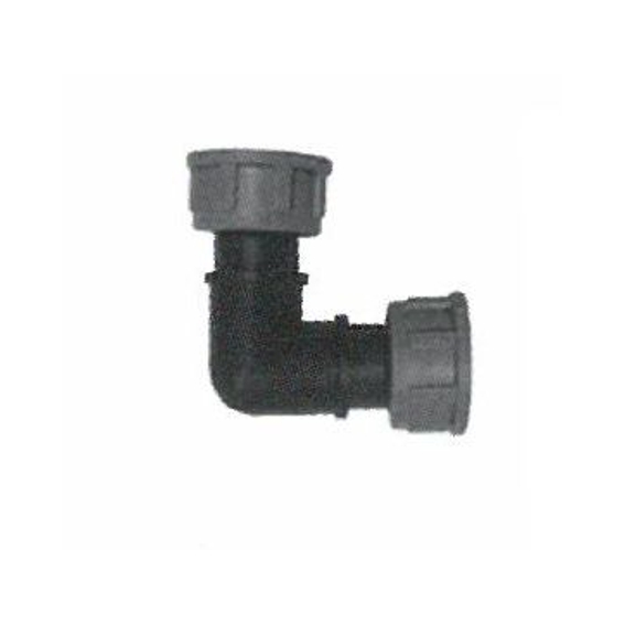 GOMITO 1" FF C/GHIERE E OR