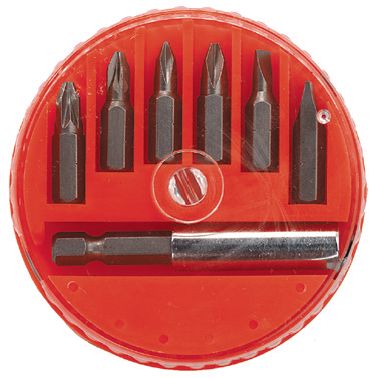 KIT 7 PEZZI BIT C/PORTAINS