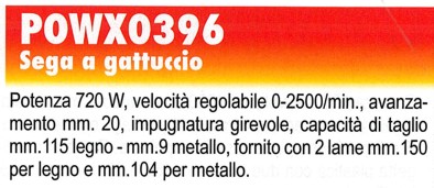 SEGA GATTUCCIO 720W ROTANT