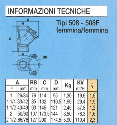 VALV RITEGNO A PALLA 1"   