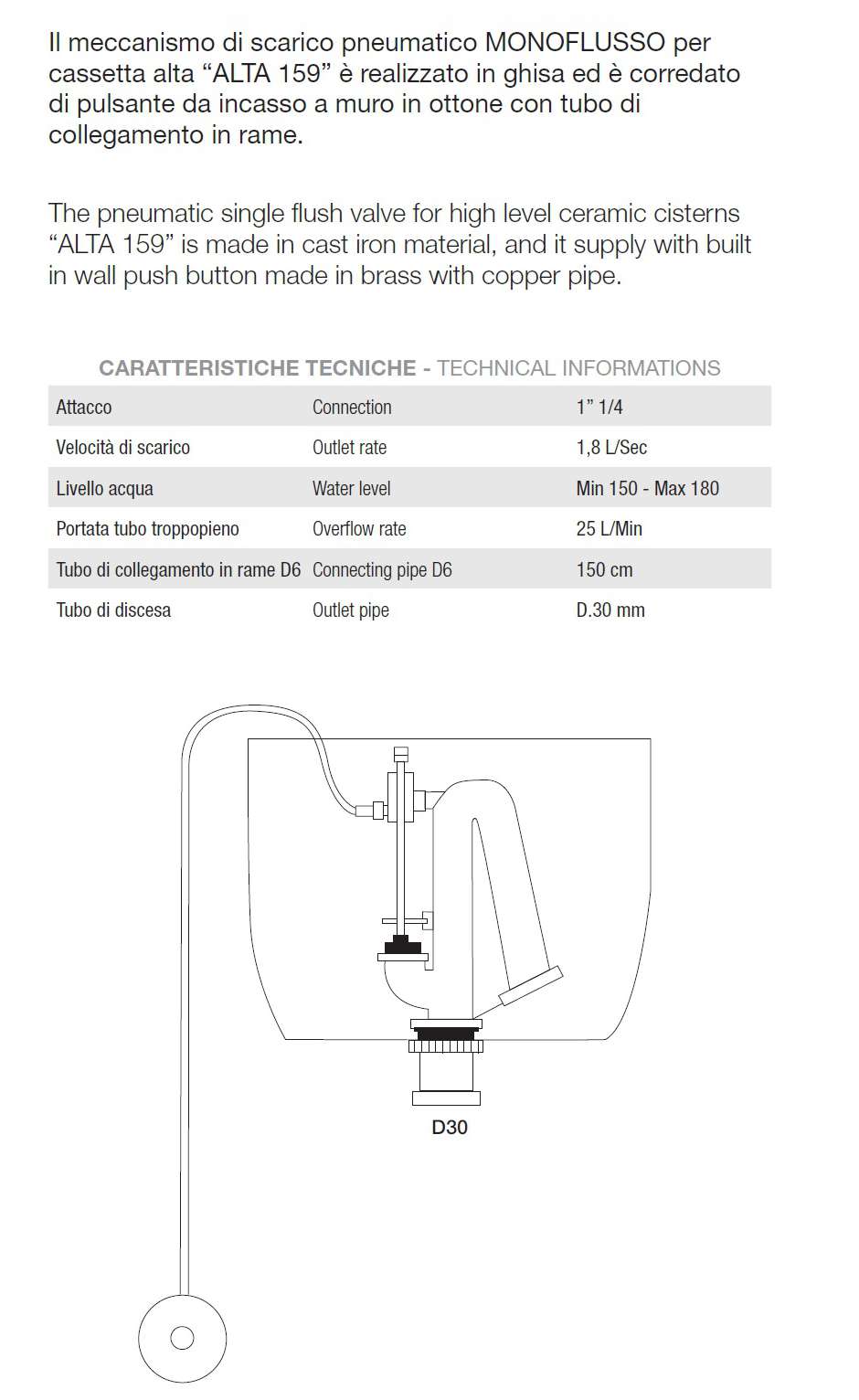 BATTERIA x CASSETTA ALTA  