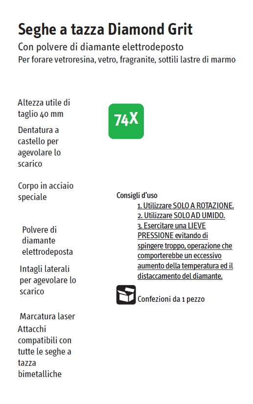 TAZZA DIAMANT diametro 44 MARMO/VE