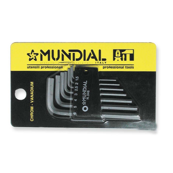 SERIE 7 CHIAVI ESAG.CLIP P