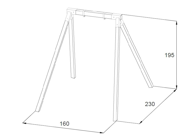 GIOCO ALTALENA SINGOLA