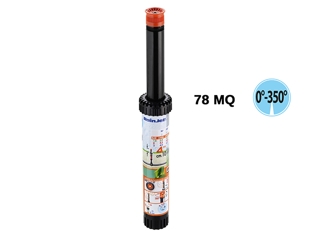 Claber 90006 Pop-up regolabile da 0° a 350°. Escursione dal terreno di 4 (cm.10)