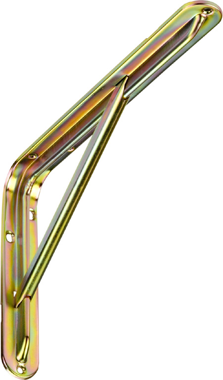 Mensola pesante MM400 MAURER con saetta di rinforzo - in acciaio stampato tropicalizzato. ART. 2521AT51