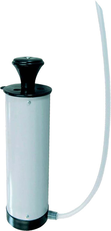 Pompetta ad aria soffiante LUNGA  MAURER - tipo manuale, per pulizia fori