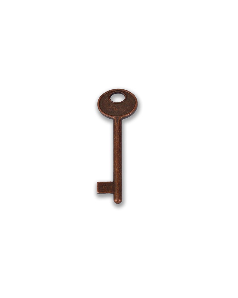 AGB Chiave patent B00502 in zama cifrata. NUMERO 1 NICHELATA