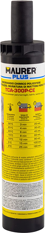 Ancorante chimico 300ml a iniezione MAURER TCA 300P CE