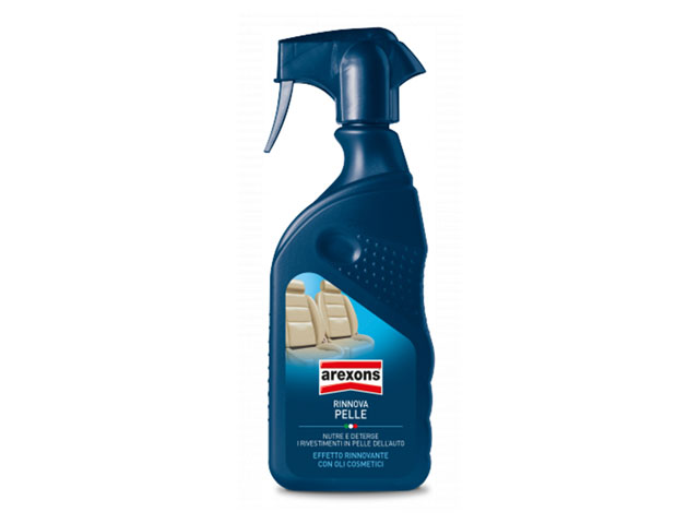 AREXONS RINNOVA PELLE 500ML NUTRE, DETERGE E IGIENIZZA I RIVESTIMENTI IN PELLE